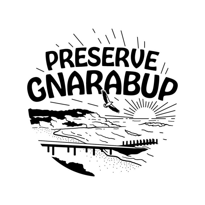 preserve gnarabup sticker